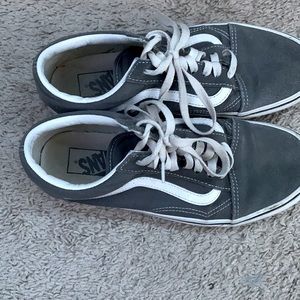 Gray Vans size 8.5